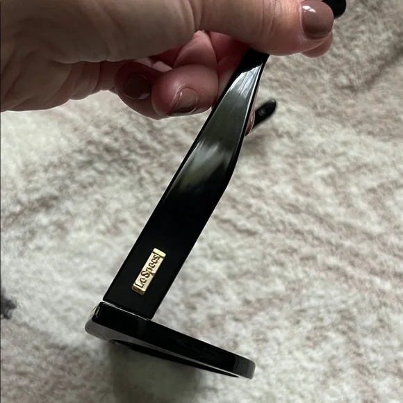 Le Specs Air Heart Black Cat-Eye Sunglasses - Picture 8 of 9